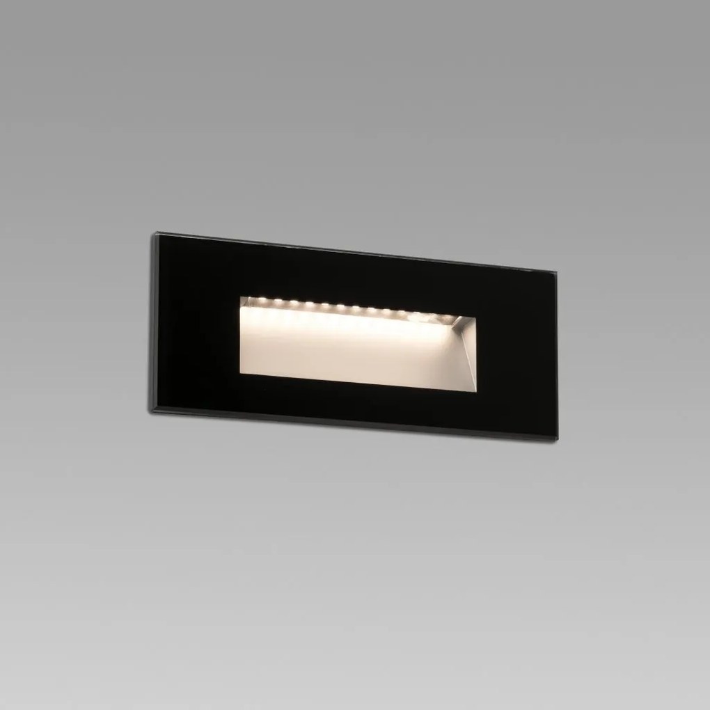 Spot LED incastrabil de exterior IP65 iluminat ambiental DART RCT negru