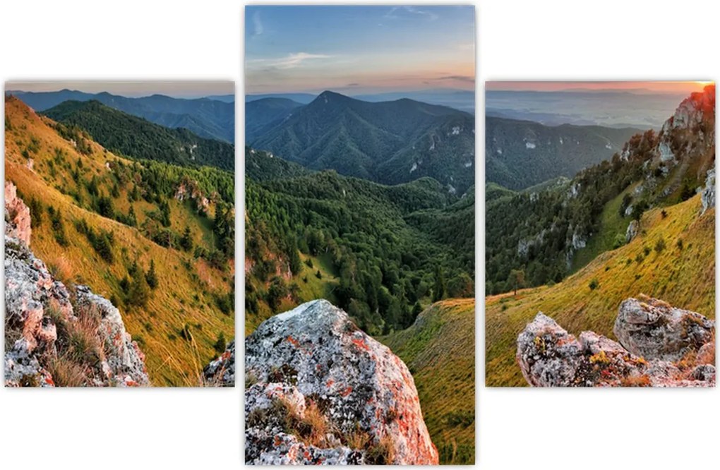 Tablou - Peisaj montan (90x60 cm)