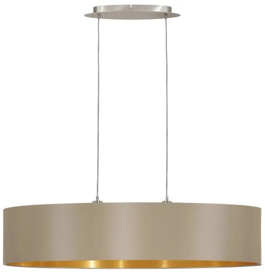 Eglo 31618 - Lustra cu cablu MASERLO 2xE27/60W/230V