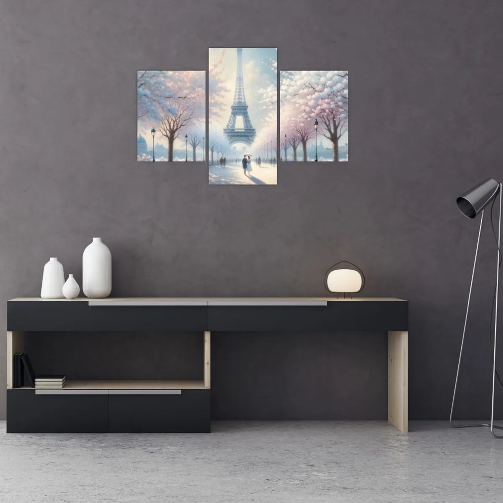 Tablou - Pictură din Paris (90x60 cm)