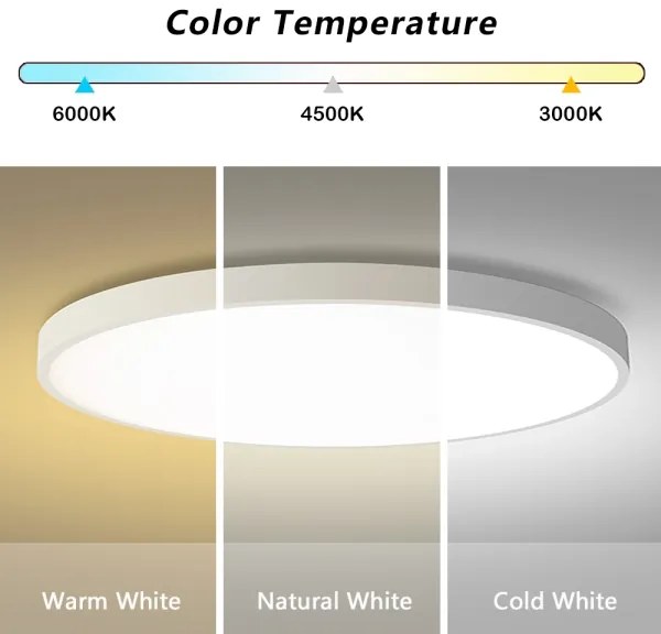 Brilagi - Corp de iluminat LED dimabil pentru piscină SMART, 128W, 230V, diametru 100 cm, Wi-Fi Tuya, alb + telecomandă