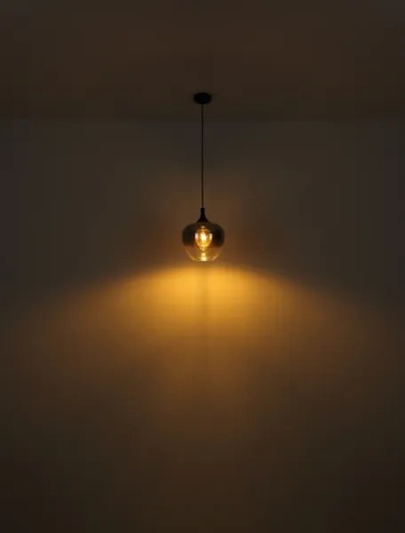 Lampadar Globo 15548S MAXY 1xE27/40W/230V negru/fumuriu