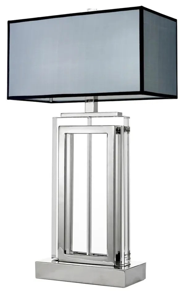 Veioza, lampa de masa LUX, finisaj nickel, Arlington 105862 HZ