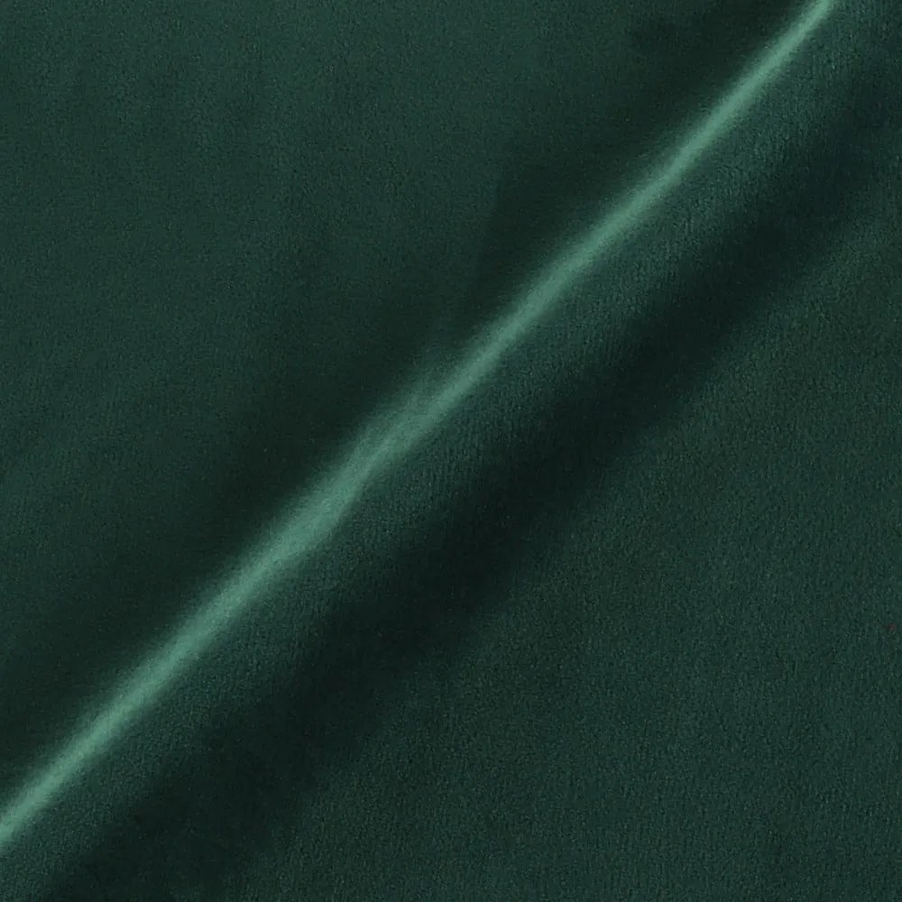 Fotoliu de relaxare verde închis cu tapițerie din catifea Kukumo – Ame Yens