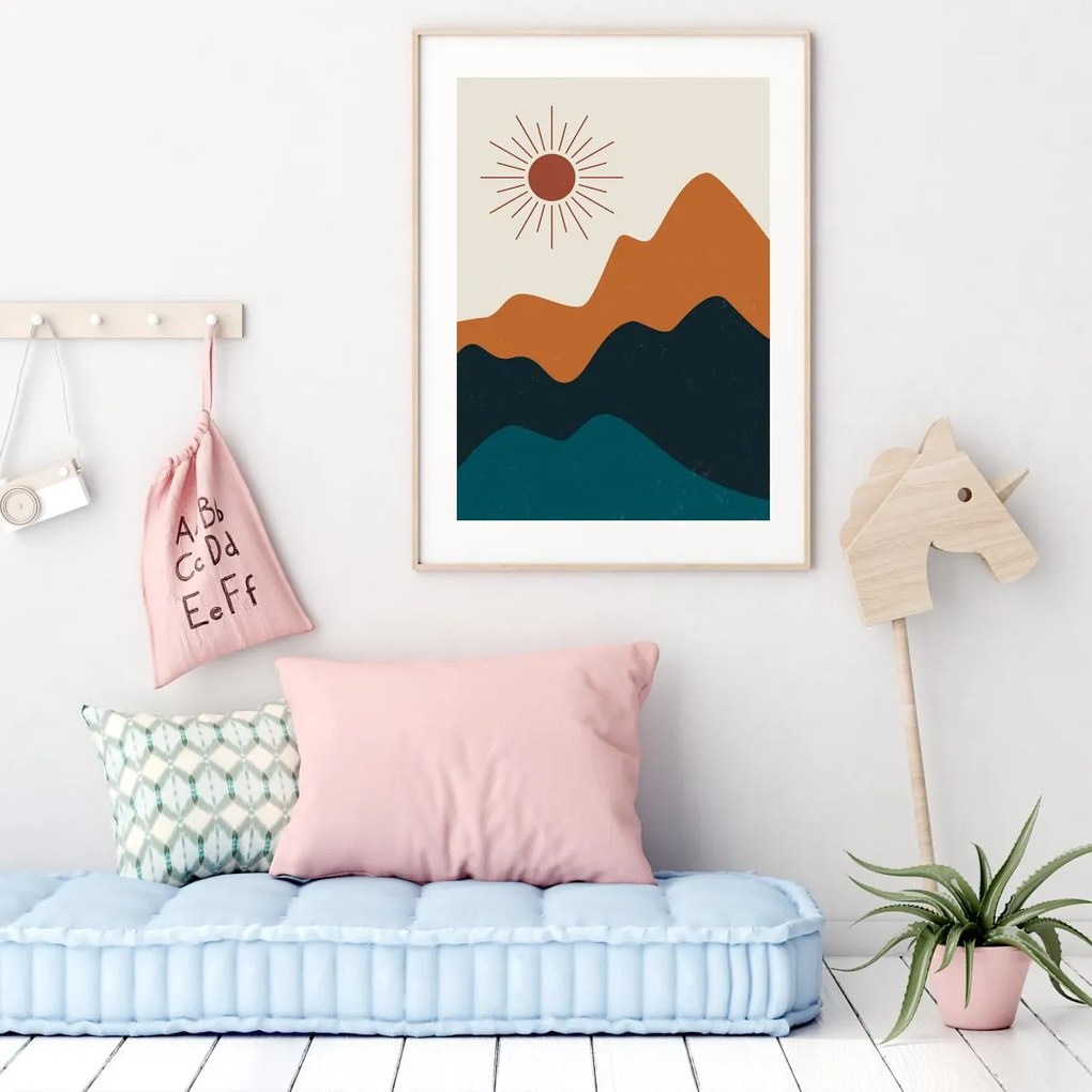 Poster - Munții (A4)