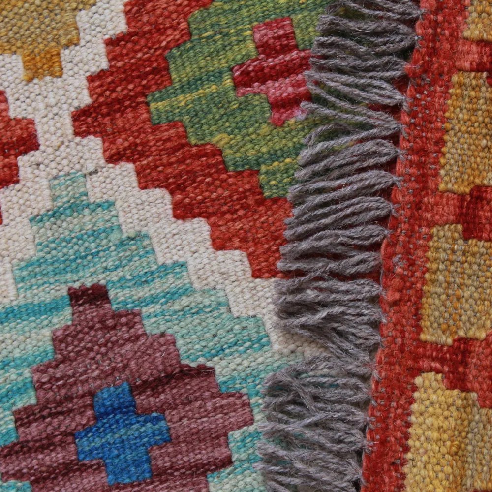 Covor kilim Chobi 161x103 kilim din lână țesut manual