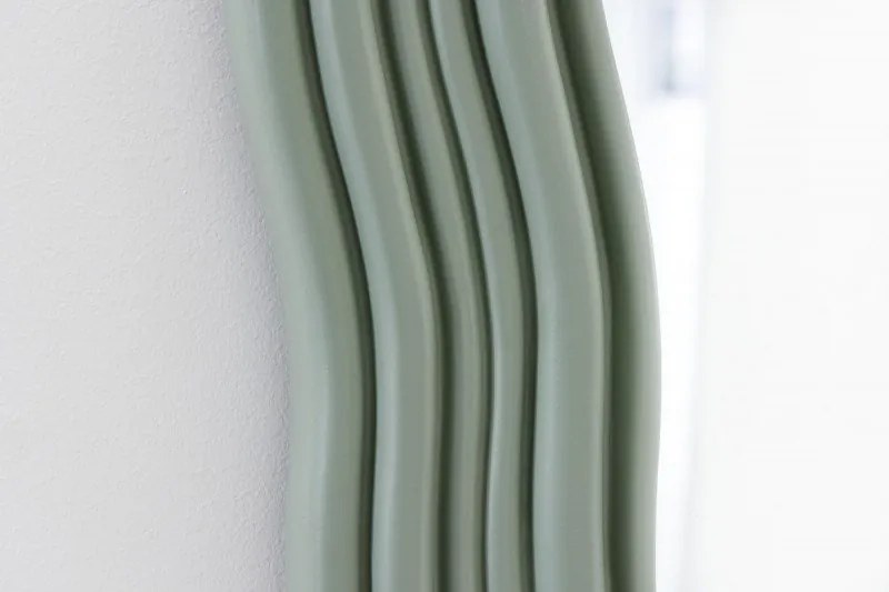 Oglinda de perete decorativa Alice II 100cm verde