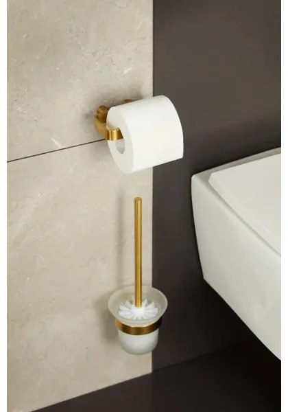 Suport de hârtie igienică KFA Armatura 864-022-31 oțel inoxidabil/auriu