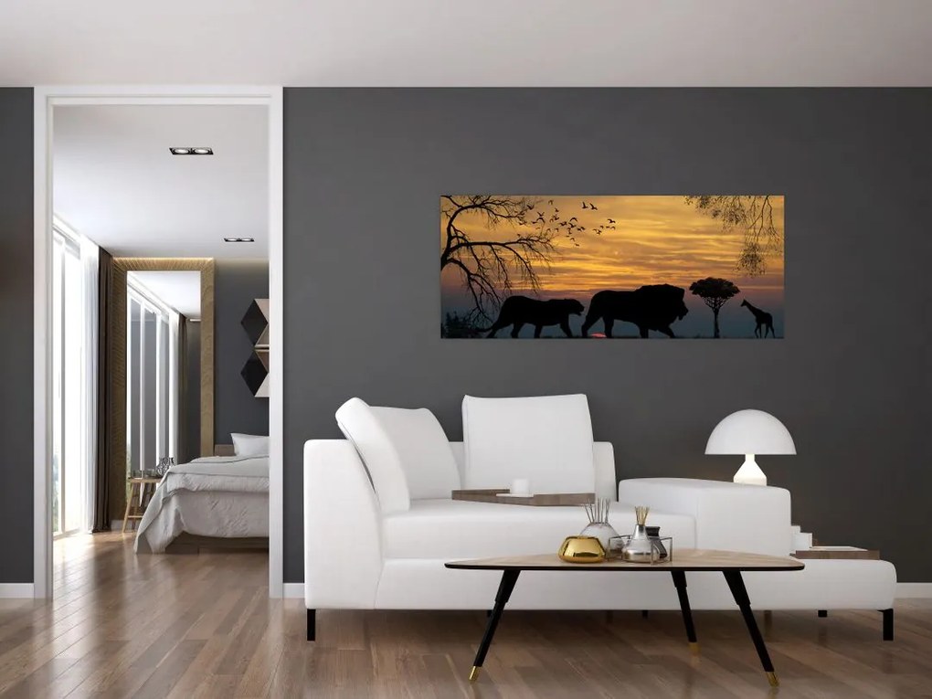 Tablou cu Safari (120x50 cm)