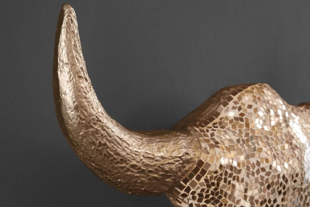 Decoratiune perete Matador 56cm gold Mosaik A-39879 VC