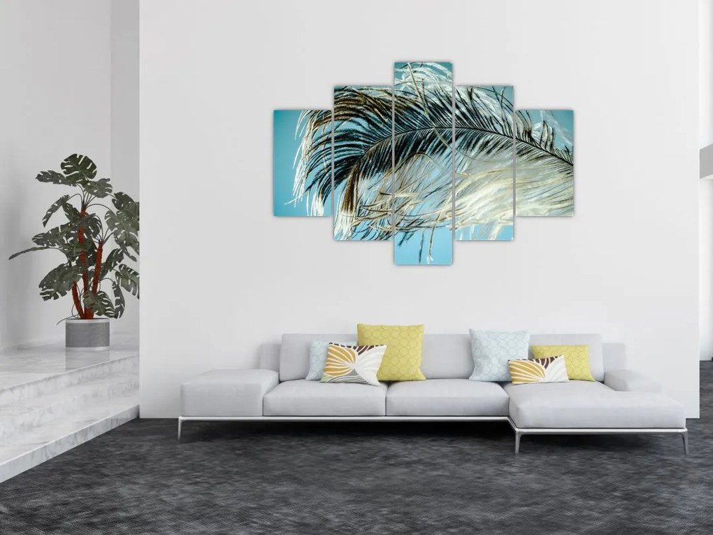 Tablou cu pană (150x105 cm)