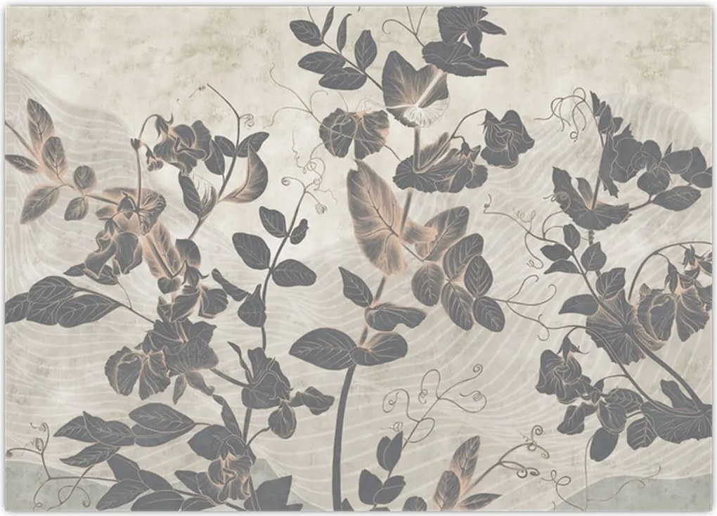 Tablou - Frunze texturate (70x50 cm)