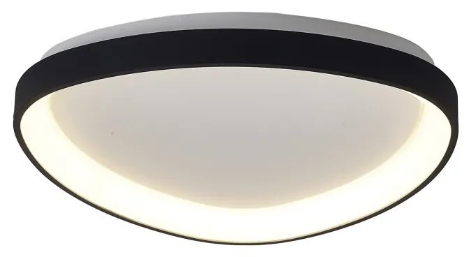 Plafoniera LED cu telecomanda NISEKO II Triangular Black 38W