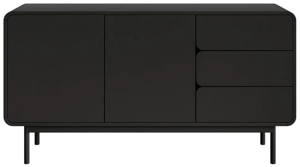 Comodă Orro O1 (negru). 1100598