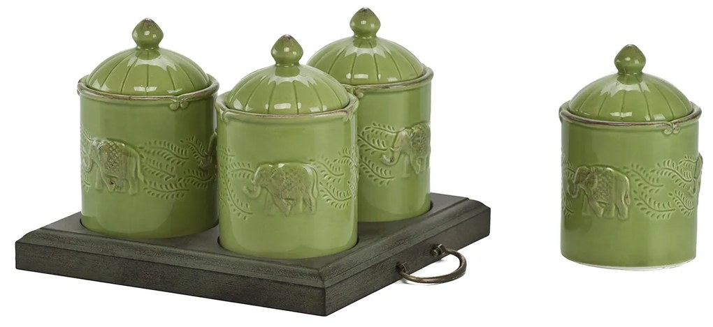Set recipiente Zielone
