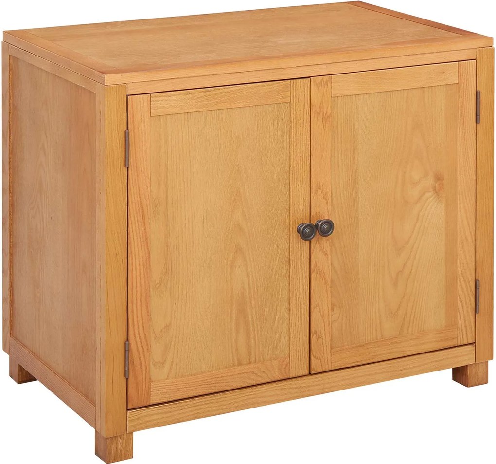 vidaXL Dulap cu depozitare cu ușă Maro 78 x 50 x 70 cm Lemn compozit