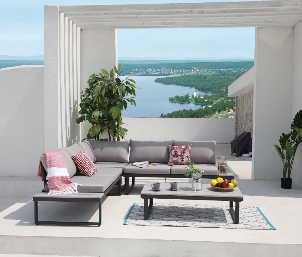 Set mobilier de grădină MODENA - Gri