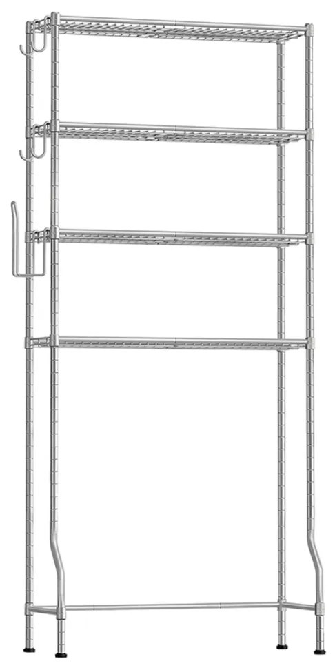 Raft baie WC Songmics Gri 83x30x179 cm