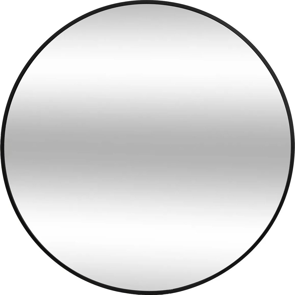 Oglindă metalică Alice diametru 70 cm ASR -negru