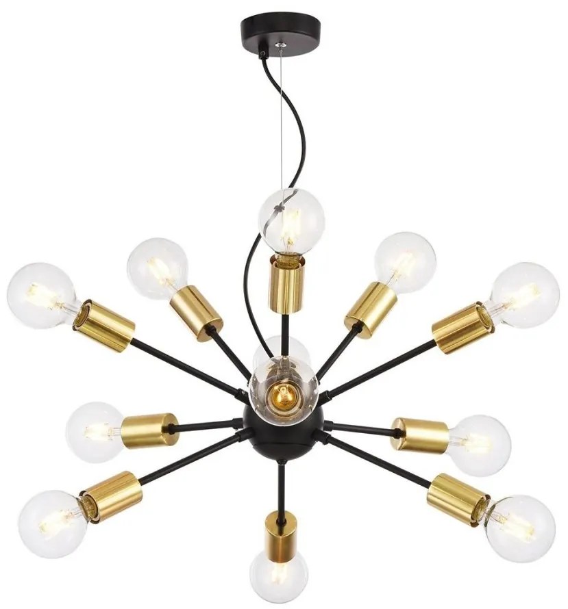Lustra deosebita cu 12 de surse de lumina Jackson MYT546PL-12B
