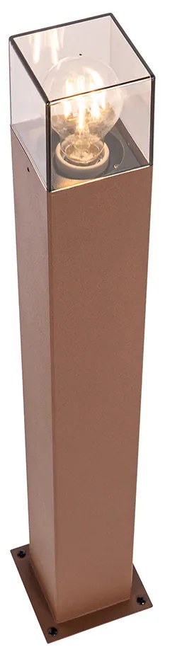 Lampă de podea industrială pentru exterior maro ruginiu 70 cm IP44 - Denmark