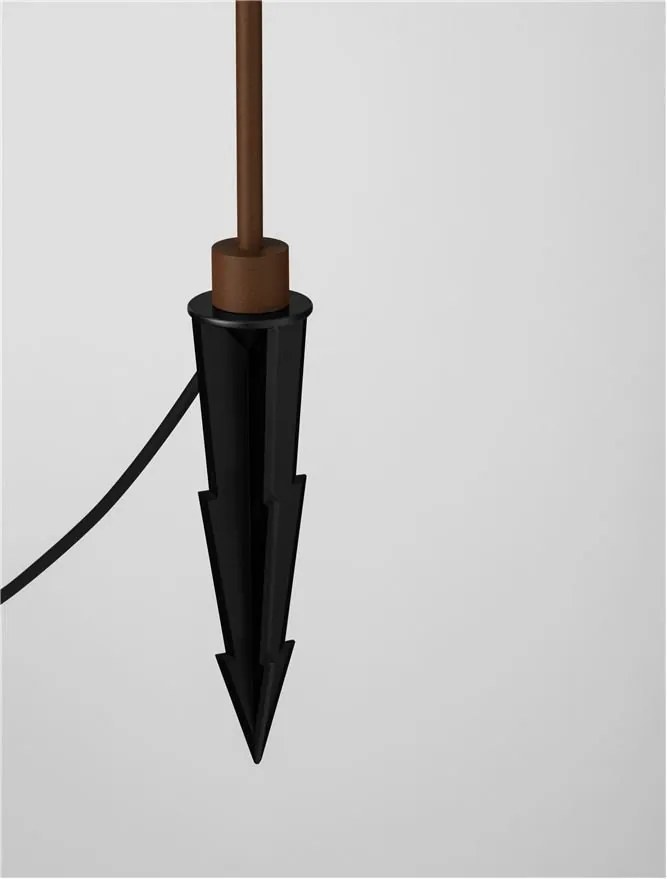 Tarus LED modern iluminat exterior ambiental IP65 PIPE H-80cm