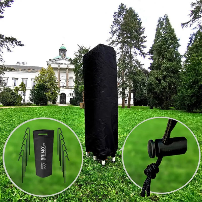 Cortină de petrecere 3x6m cu structură tip foarfecă (3 pereți) - Construcție din oțel și pânză 330g/m² - cu 3 pereți - Verde