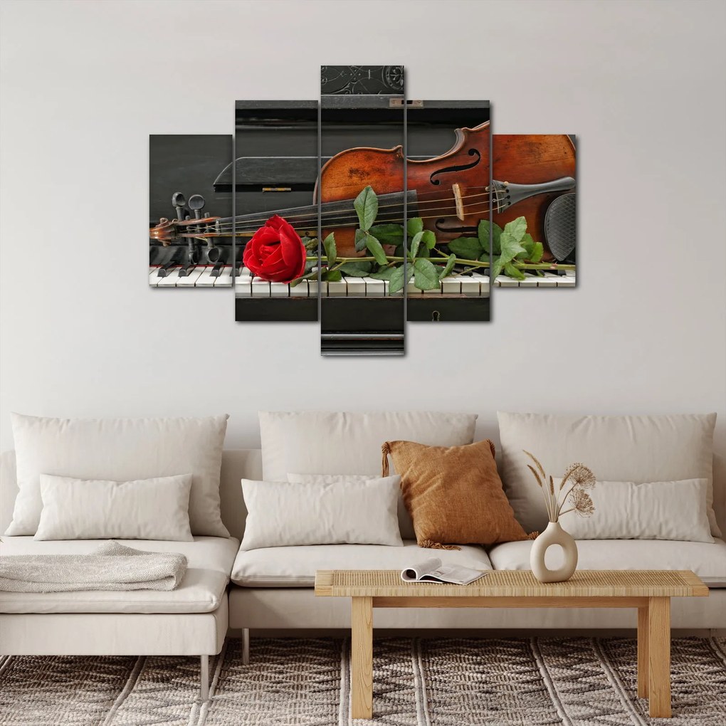 Tablou- Amintire de muzicean (150x105 cm)