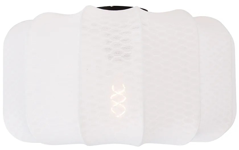 Plafonieră Japandi albă 40cm - Madleine