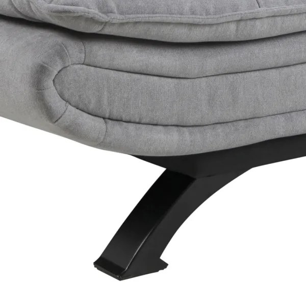 Canapea extensibilă cu 2 locuri AIRI, gri