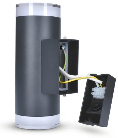 Aplică de exterior Brilagi MATERA 2xGU10/30W/230V antracit IP54
