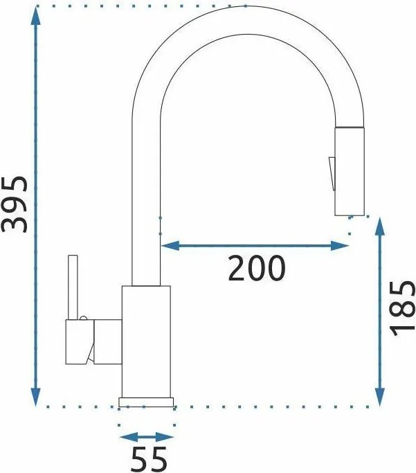 Baterie de bucatarie Rea Fresh Titan