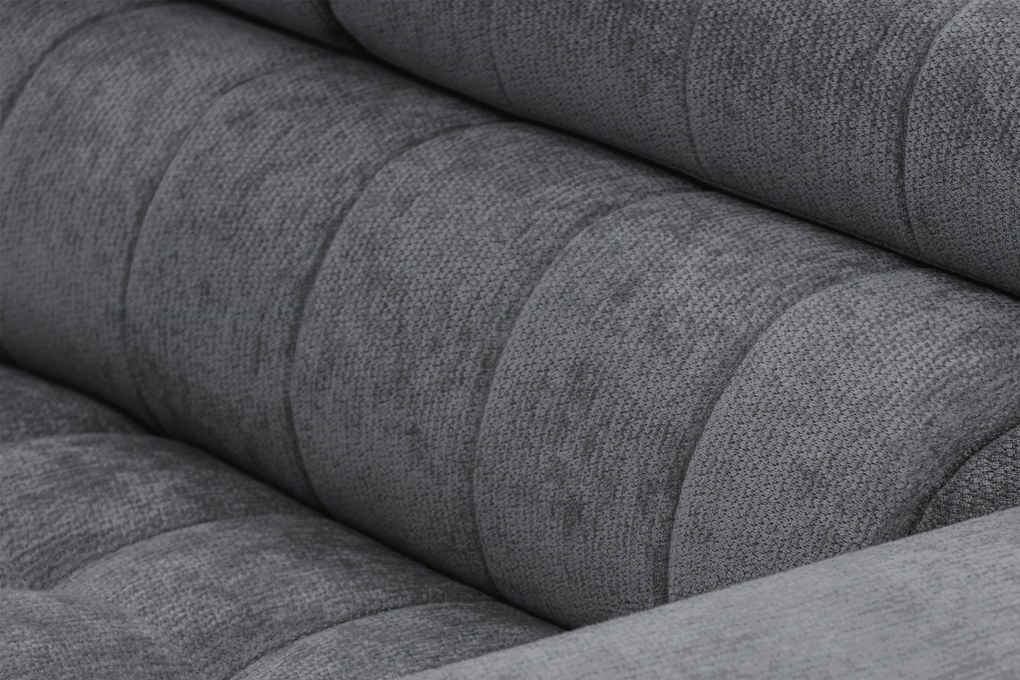 Canapea extensibilă Nardo - chenille gri Vibe 95