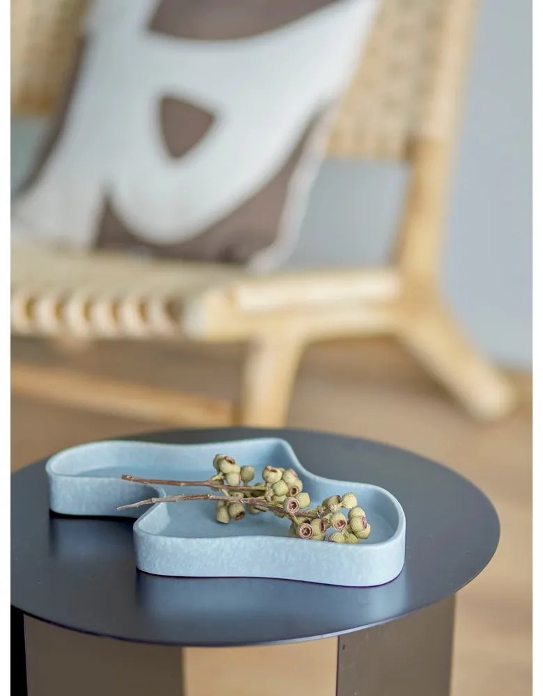Tavă decorativă din gresie ceramică Lakey – Bloomingville