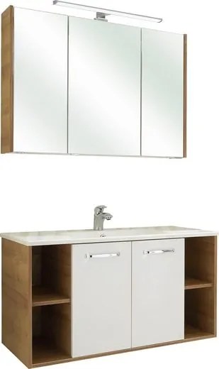 Set mobilier baie Quickset 362 maro