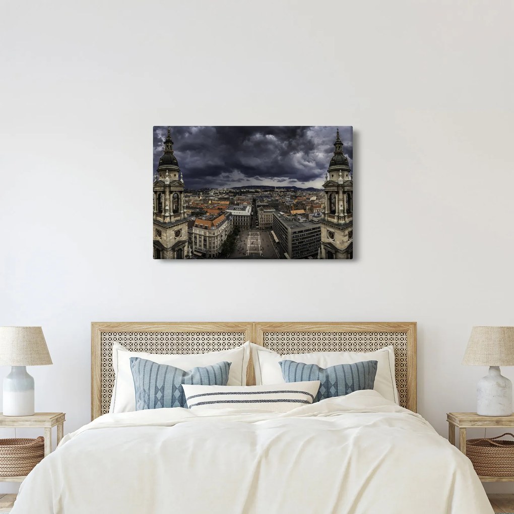 Tablou cu basilică (90x60 cm)