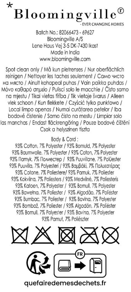 Hamac 205 cm Remo – Bloomingville