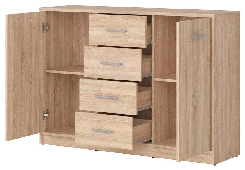 Comodă Nepo Plus 6 (stejar sonoma) . 1098301