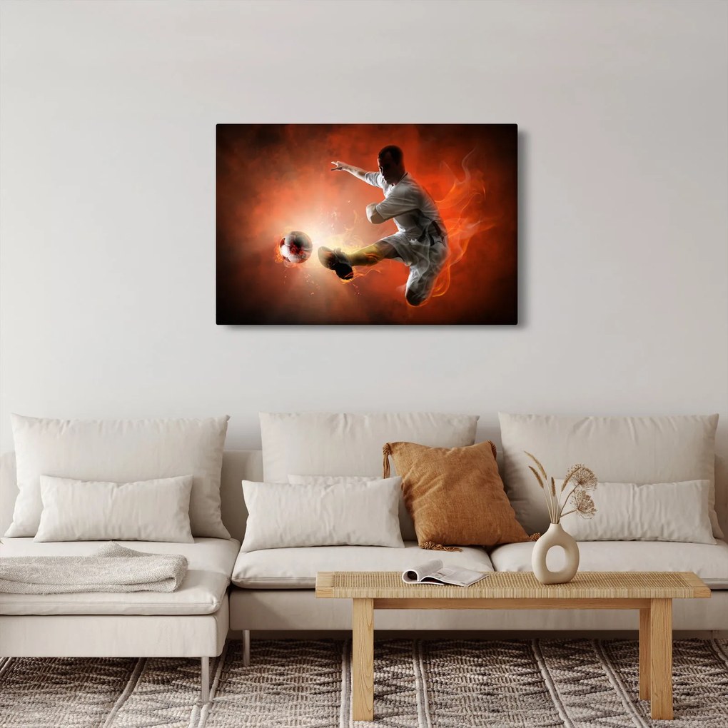 Tablou - Fotbalistul (90x60 cm)