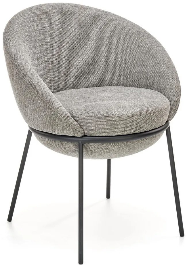 Scaun de bucaterie Luisa, gri