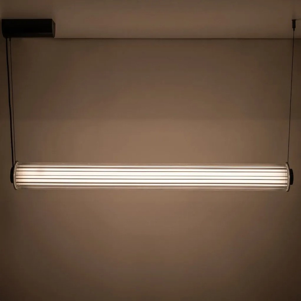 Lustra LED smart cu telecomanda COMO titan periat