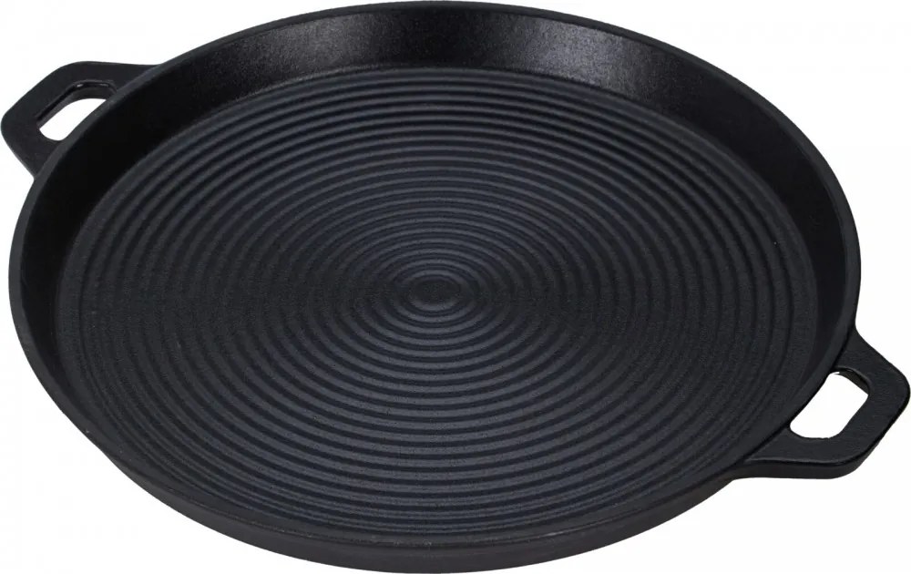 Tigaie grill Eh Calgary, fonta, rotunda, 34 cm