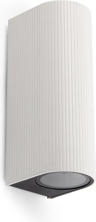 Aplica perete exterior IP65, 2xGU10 ESTELA alba