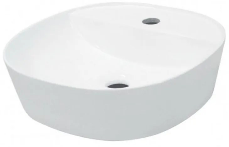 Lavoar ceramic KR-850 cu design pentru instalare pe blat