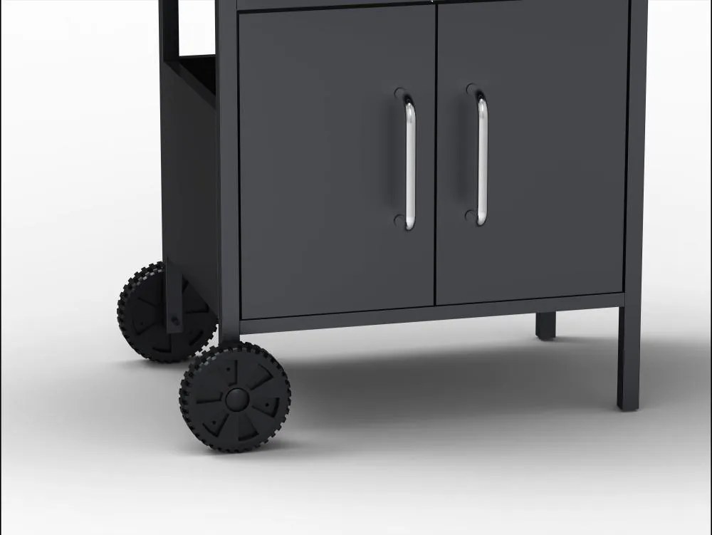 Grătar BBQ pe gaz cu arzător lateral Avenberg COLORADO