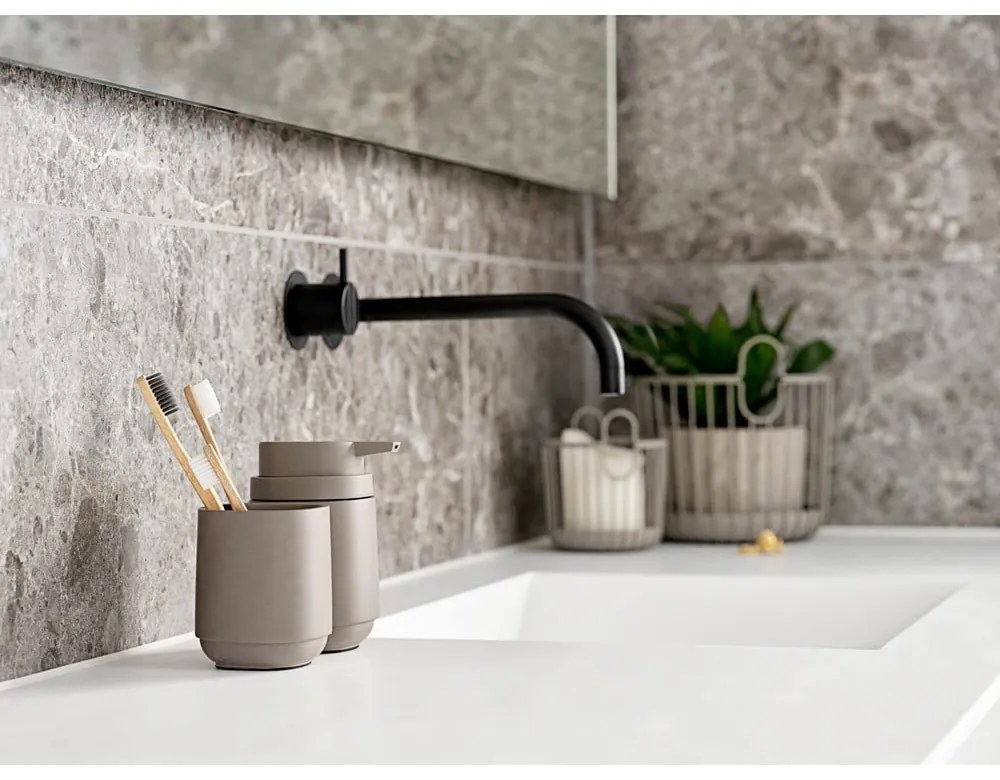 Dozator de săpun lichid bej din beton Time – Zone