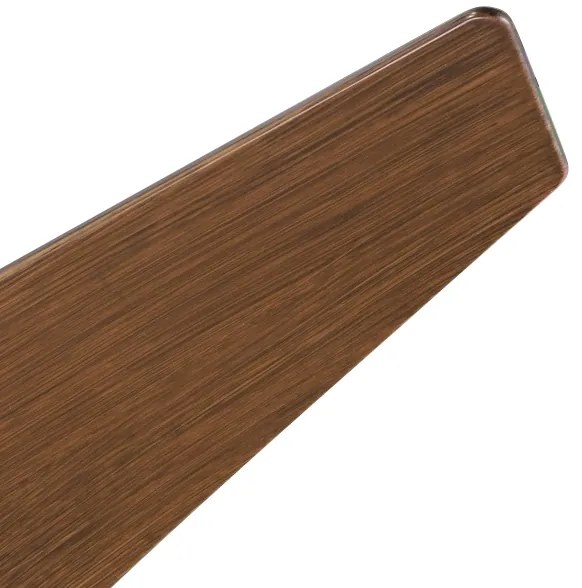 Ventilator LED dimabil de tavan Kichler KLF-JADE-60-BB JADE 18W/230V maro + telecomandă