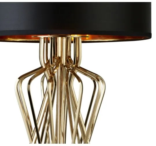 Searchlight EU4110GO - Lampă de masă ETHAN 1xE27/60W/230V