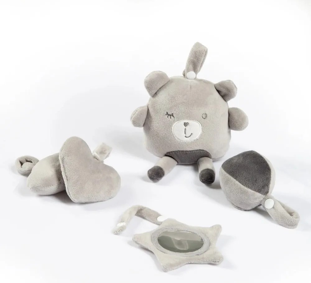 Covoraș de joacă pentru copii gri deschis Roba style – Roba