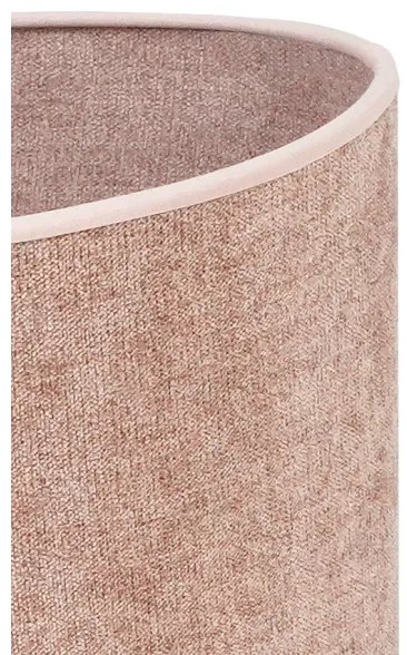 Lampă de masă Duolla OVAL 1xE27/15W/230V d. 30 cm roz